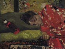 Rijksmuseum - Meisje met rode kimono (detail)